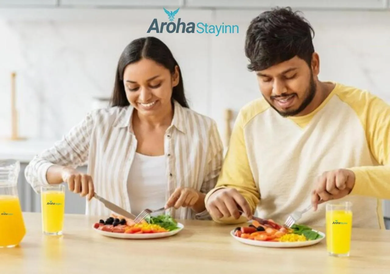 Couette-café Hotel Aroha Stay Inn Aroma - Near Me Unitech Cyber Park & Omaxe Celebration Mall Gurgaon